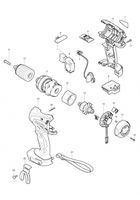 Makita Accessoires 419041-9 | KNOP L+R | - 419041-9 - thumbnail