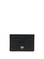 TOM FORD porte-cartes à plaque logo - Noir - thumbnail