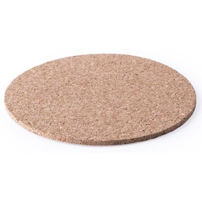 Glazen Onderzetters van kurk - 10x stuks - rond - D10 cm - Onderzetters voor drinkglazen
