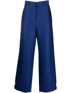 ETRO pantalon de costume à coupe ample - Bleu