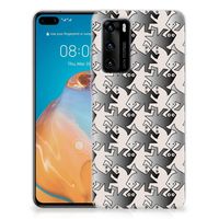 Huawei P40 TPU Hoesje Salamander Grey