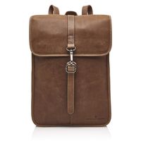 Castelijn &amp;amp; Beerens Carisma Laptop Backpack RFID 15,6''-Cognac - thumbnail
