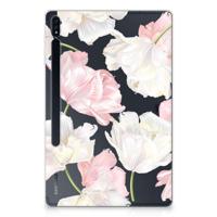 Samsung Galaxy Tab S7 Plus | S8 Plus | Siliconen hoesje | Lovely Flowers
