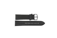 Horlogeband Fossil FS5445 Leder Grijs 22mm