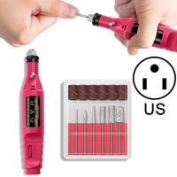 Elektrische nagel Kit nagel tips manicure machine elektrische Nail Art pen (VS rood)