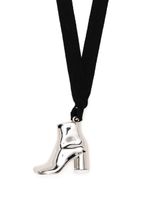 MM6 Maison Margiela collier à pendentif bottine - Noir