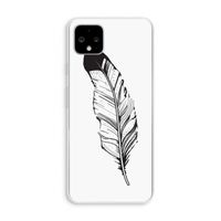 Pluim: Pixel 4 XL Transparant Hoesje