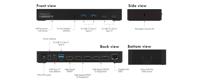 ICY BOX IB-DK2246AC 11 in 1 Hybrid DockingStation with triple video output - thumbnail