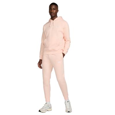 Nike Sportswear Club Fleece Hoodie Trainingspak Lichtroze Wit