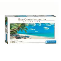 Clementoni panoramapuzzel schommelen bij de oceaan, 1000st.