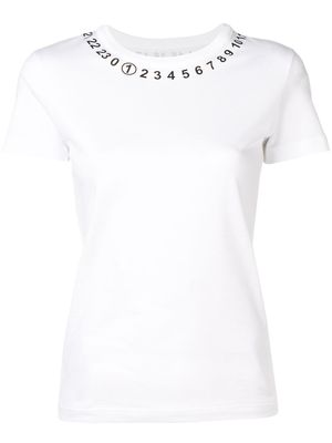 Maison Margiela t-shirt imprimé - Blanc