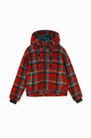 Oversized jack met capuchon - RED - XL