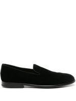 Dolce & Gabbana mocassins à semelle en cuir - Noir