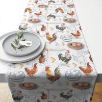 Ambiente Tafelloper Chicken Farm 40x150