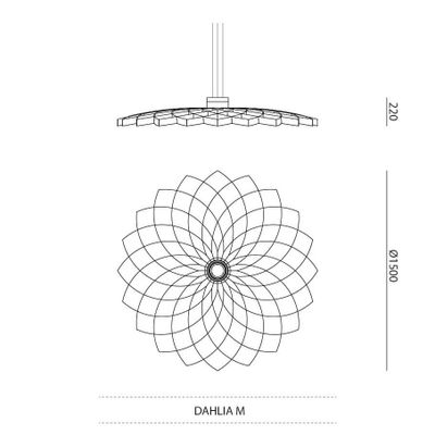 JSPR - Dahlia M hanglamp
