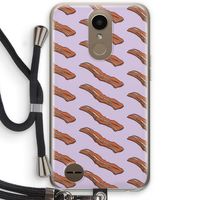 Bacon to my eggs #2: LG K10 (2017) Transparant Hoesje met koord