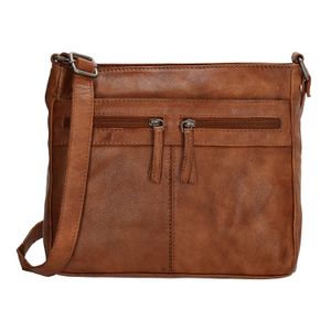Beagles Leather Schoudertas Maspalomas Cognac