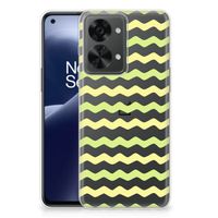 OnePlus Nord 2T TPU bumper Waves Yellow - thumbnail