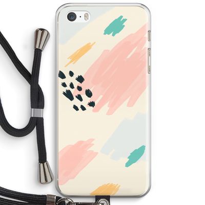 Sunday Chillings: iPhone 5 / 5S / SE Transparant Hoesje met koord