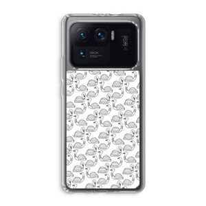 Zwanen: Xiaomi Mi 11 Ultra Transparant Hoesje