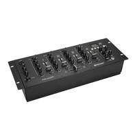 Omnitronic PM-444Pi 3-kanaals dj-mixer met Bluetooth, MP3 speler en USB interface