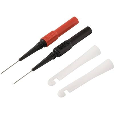 VOLTCRAFT MMS-130 Meetpunt Meetnaald 0,7 mm diameter Steekaansluiting 4 mm Zwart, Rood 3 A paar VOLTCRAFT MMS-130 Meetpunt Meetnaald 0,7 mm diameter Steekaansluiting 4 mm Zwart, Rood 3 A paar