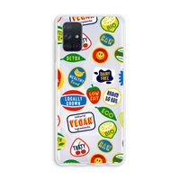 Fruitsticker: Galaxy A71 Transparant Hoesje