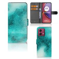 Hoesje Motorola Moto G84 Painting Blue