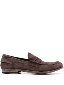 Officine Creative mocassins en daim - Marron