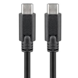 Goobay USB-C - USB-C laadkabel 3m zwart - 9550220