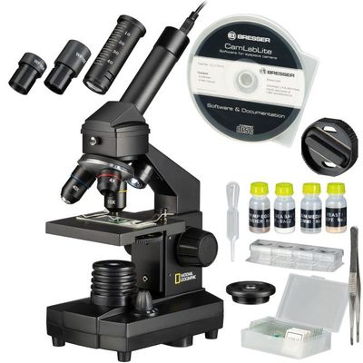 NATIONAL GEOGRAPHIC 40x-1024x Microscoop (koffer en USB oculair inclusief)