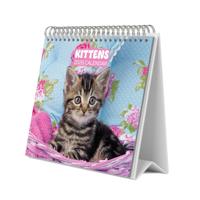 Kittens Desk Kalender 2026