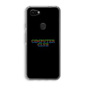 Retro: Google Pixel 3a Transparant Hoesje