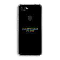Retro: Google Pixel 3a Transparant Hoesje