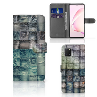 Wallet Case met Pasjes Samsung Note 10 Lite Spijkerbroeken - thumbnail