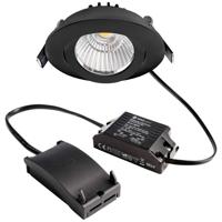 Deko Light 565360 Dione LED-inbouwlamp Energielabel: F (A - G) LED vast ingebouwd 8.50 W Zwart