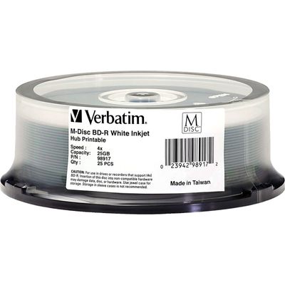 M-DISC BD-R 4x 25 GB Blu-ray media