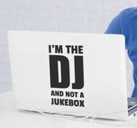 Tekst sticker DJ