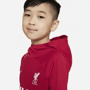 Nike Liverpool Academy Pro Hoodie 2023-2024 Kids Kleuters Rood Wit