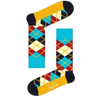 Happy Socks Argyle Crew Sock
