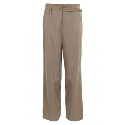 Zizo - Beige | Dames | Broek | Beige | 40 | regular | Kamst mode