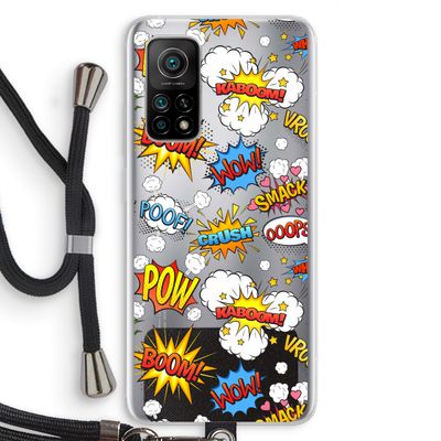 Pow Smack: Xiaomi Mi 10T 5G Transparant Hoesje met koord