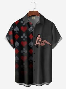 Poker Black Cat Beauty Shirt By Alice Meow