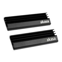 Akasa A-M2HS01-KT02 A-M2HS01-KT02 M.2 SSD-koeler
