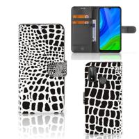 Huawei P Smart 2020 | Telefoonhoesje | Met pasjeshouder | Slangenprint