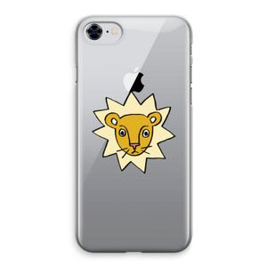 Kleine leeuw: iPhone 8 Transparant Hoesje