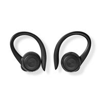 Nedis HPBT8053BK hoofdtelefoon/headset Draadloos oorhaak Muziek Bluetooth Zwart - thumbnail
