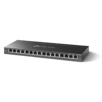TP-Link TL-SG116P netwerk-switch Unmanaged Gigabit Ethernet (10/100/1000) Zwart - thumbnail
