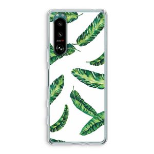 Lange bladeren: Sony Xperia 5 III Transparant Hoesje