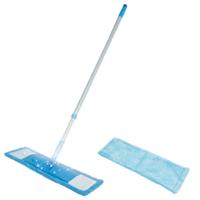 Vloerwisser en microvezel doekje - verstelbaar - vloertrekker - schoonmaken